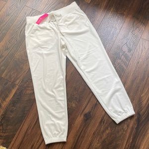 NWT Lilly Pulitzer Mallie Velour Pant- Size Large